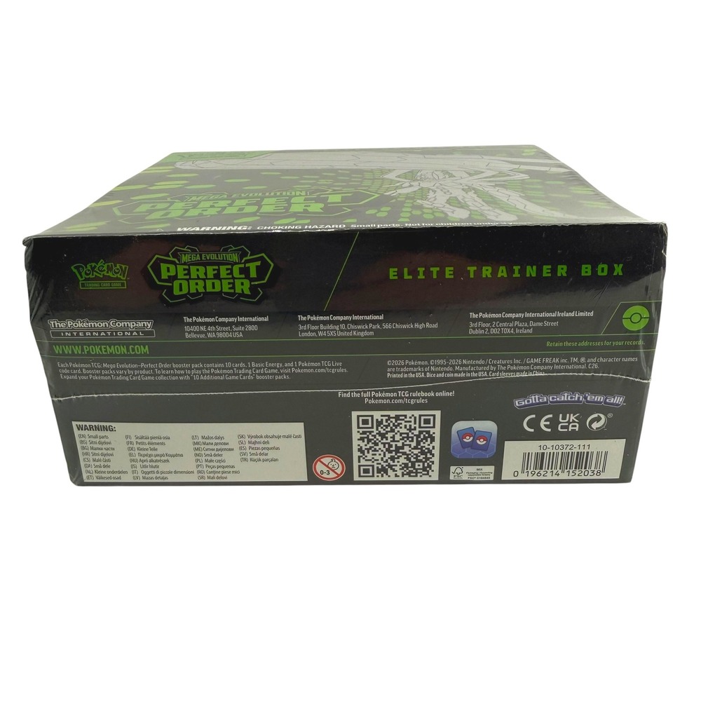Pokemon TCG Mega Evolution Perfect Order Elite Trainer Box Mega Zygarde Sealed - Picture 4 of 5